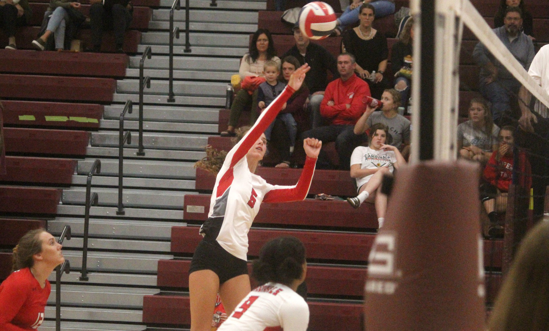 Chippewa Falls at Menomonie volleyball 9-12-19